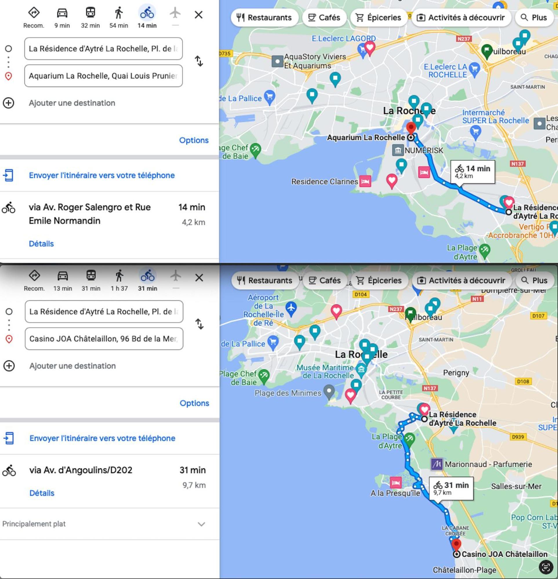 Apartament A -15Min A Velo Du Vieux Port La Rochelle 2 Aytré Zewnętrze zdjęcie